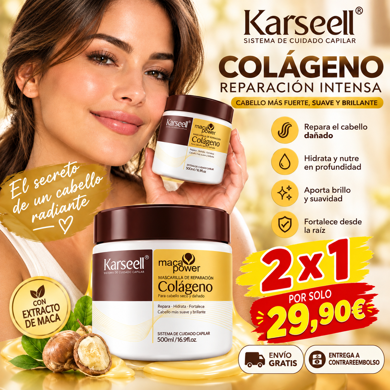 Mascarilla Capilar Reparación 500ml