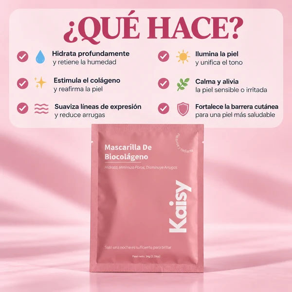 Mascarilla de Bio Colageno