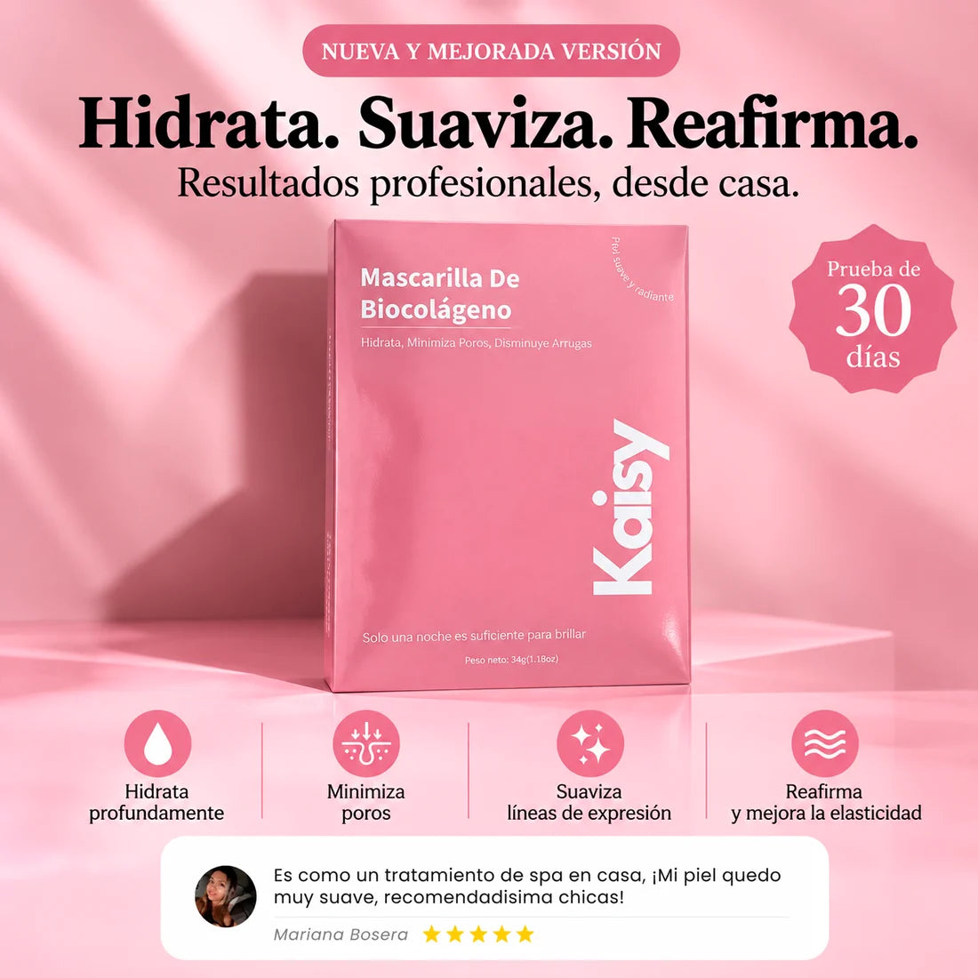 Mascarilla de Bio Colageno