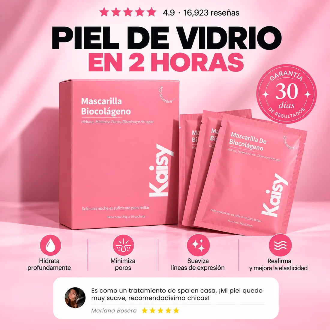 Mascarilla de Bio Colageno